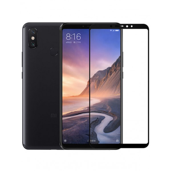 Cường lực full màn cho Xiaomi Mi Max 3 (Đen)