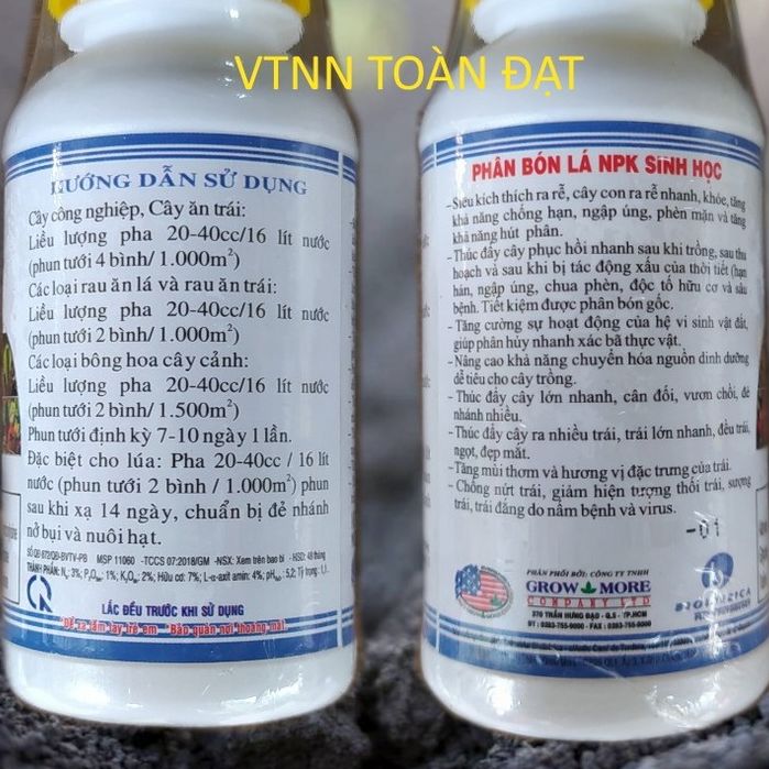 Phân bón Terra Sorb 4 Root (100ml), siêu kích rễ Grow more