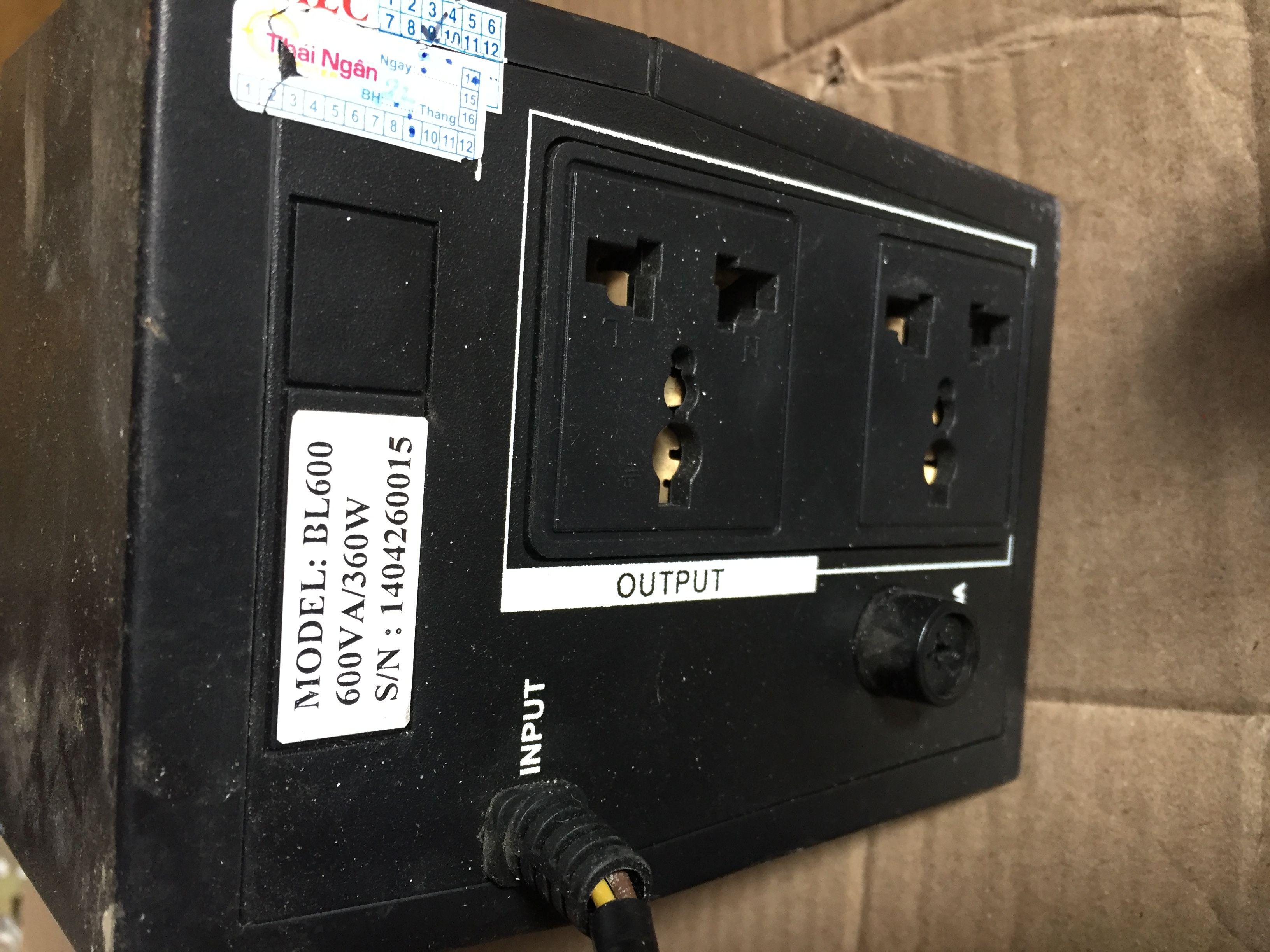 Bộ lưu điện UPS Sorotec 600VA