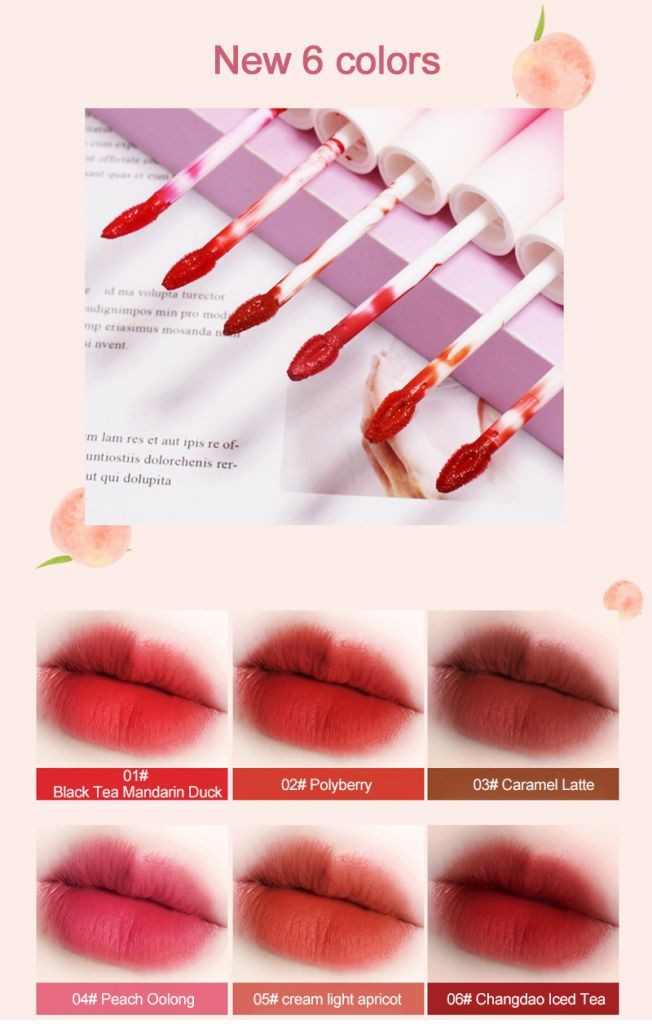 SON KEM LỲ MÀU OMGA PEACH