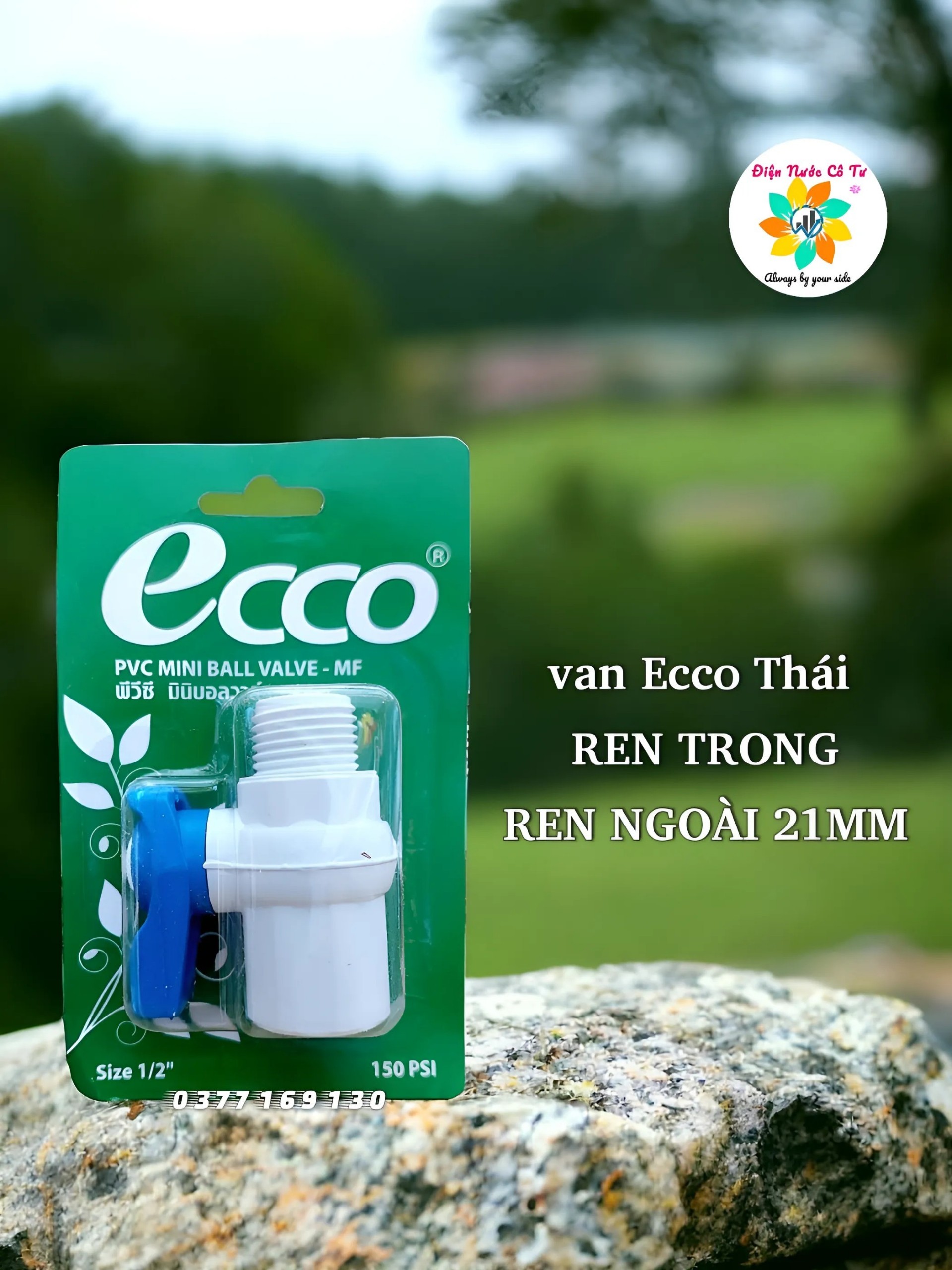 Van khóa nước Ecco phi 21 các loại nhập khẩu Thái Lan