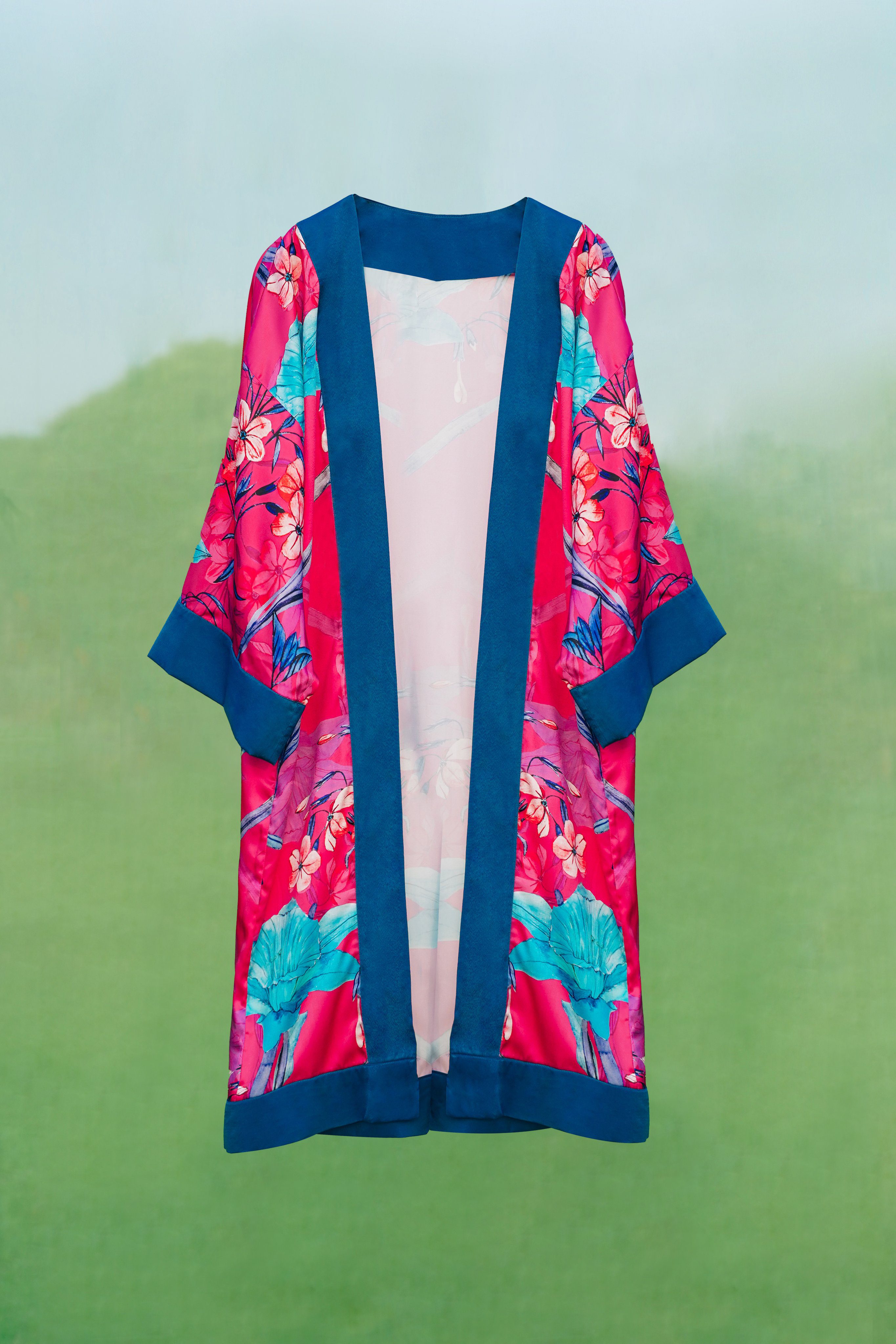 Xéo Xọ - Áo lụa Doris Kimono