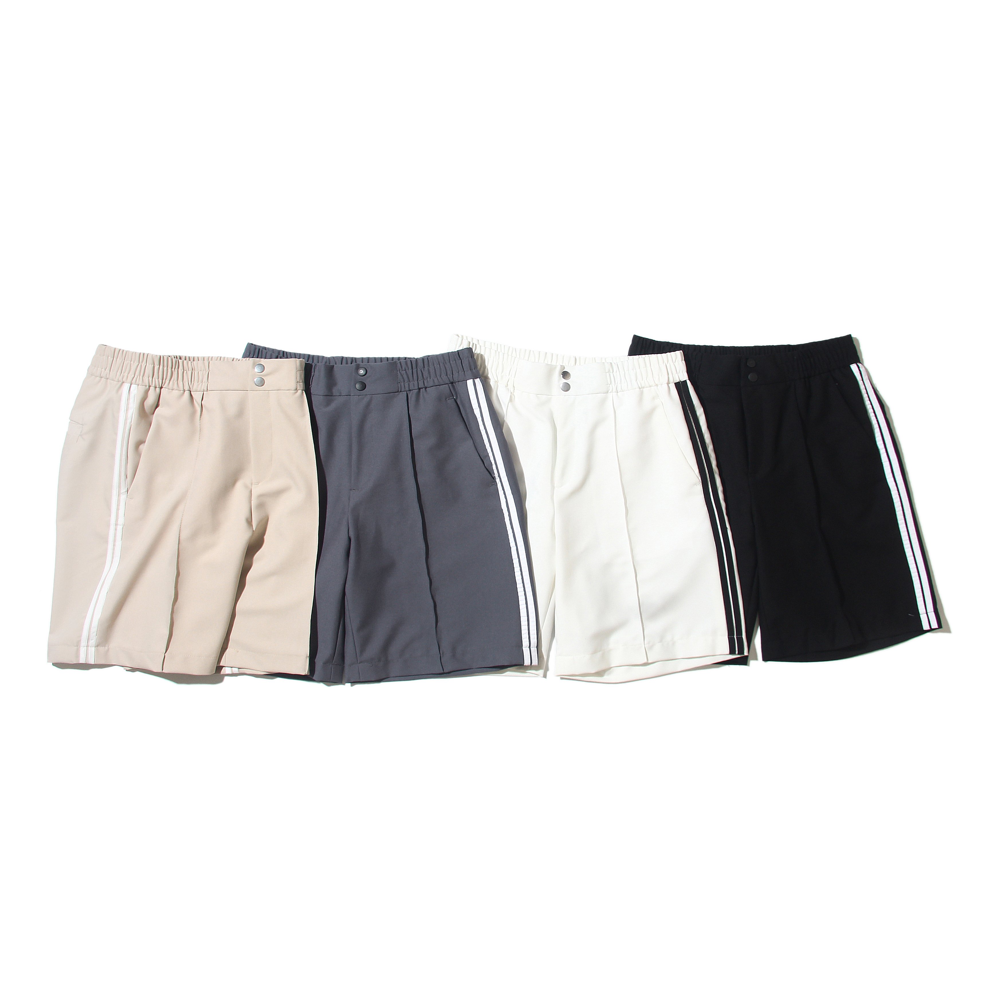 Quần short HUGU - Double Line - vải thoáng mát unisex