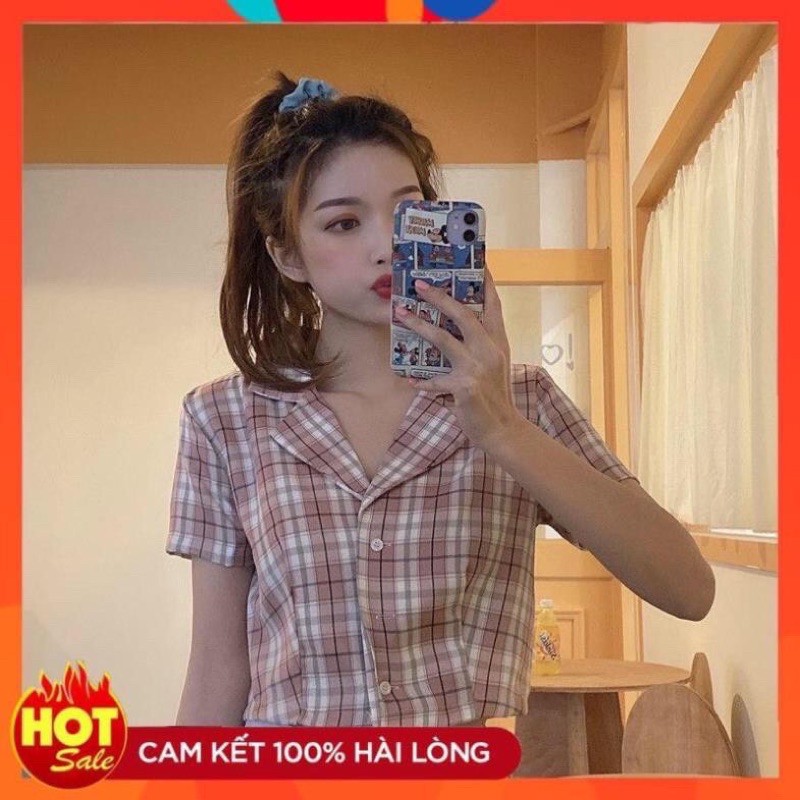 ÁO SƠ MI CARO CỔ VEST