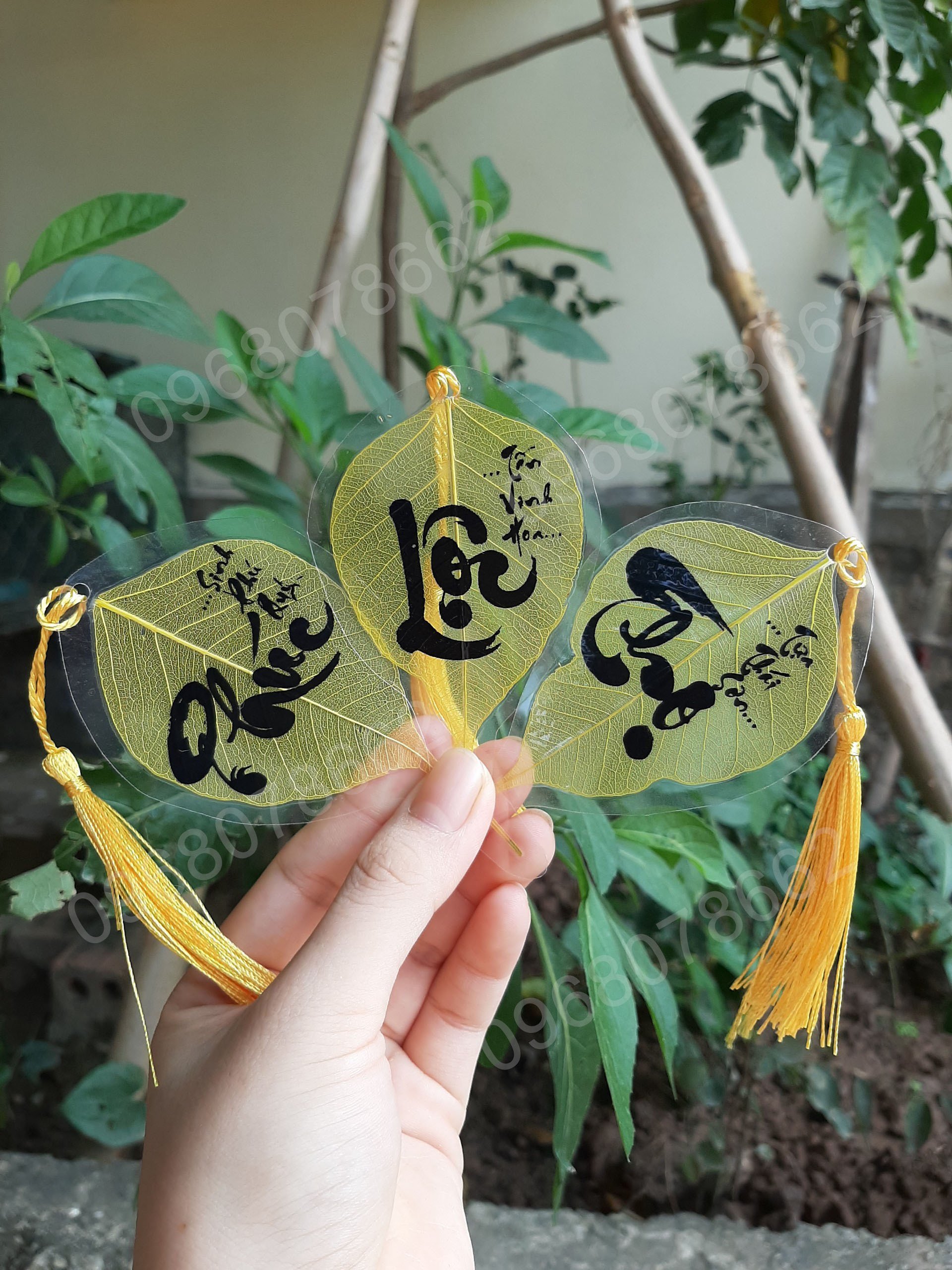 Bộ ba lá bồ đề phúc lộc thọ