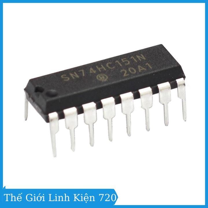 74HC151 DIP16 bộ ghép kênh 8 bit