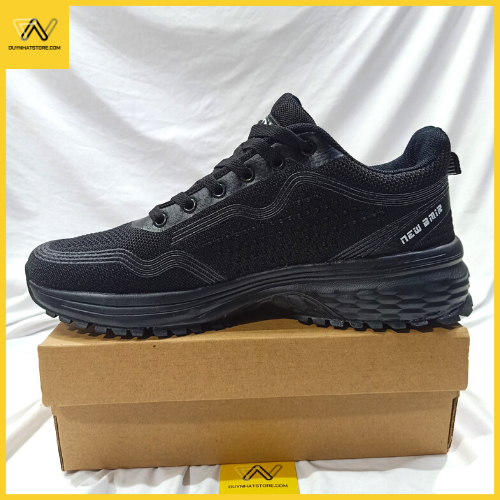 Giày Thể Thao Nam Màu Đen Đen Thui Cao Duy Nhật Store Sang Bonsai Uzzang Đẹp Độn 2cm Êm Sneaker Bata Trendy Đơn Giản