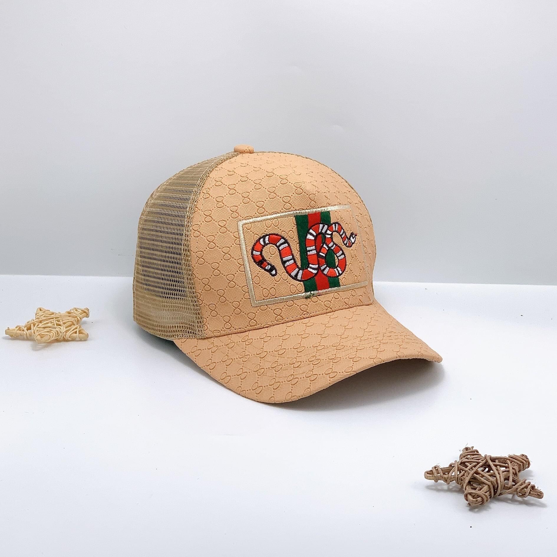 Nón Kết Lưới Phối Logo Rắn Cực Ngầu Thời Trang