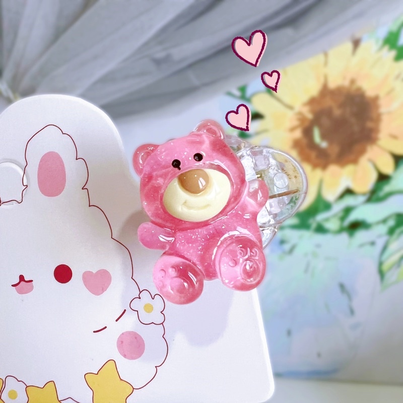 KẸP CÀNG CUA MINI GẤU DÂU LOTSO (GIAO MẪU NGẪU NHIÊN)