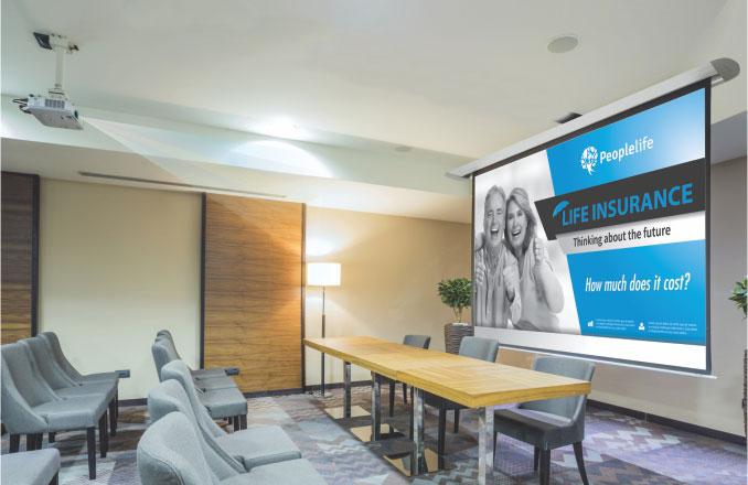 Màn chiếu Điện Dalite PW300ES 300Inch