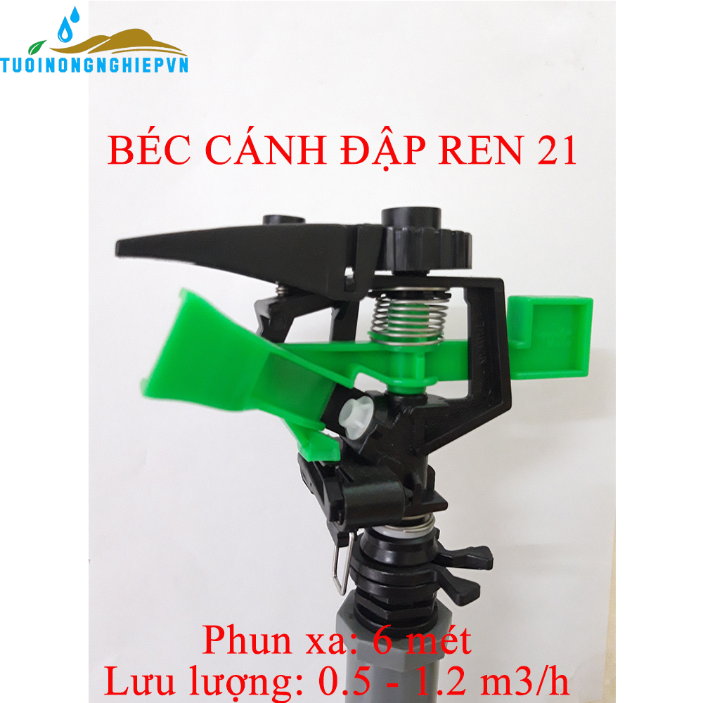 Béc tưới phun mưa ren 21mm