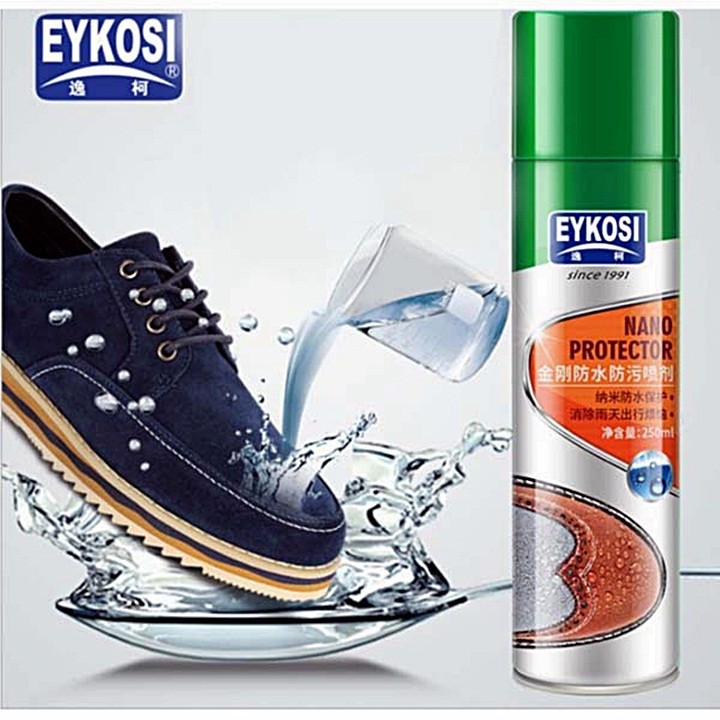 Bình xịt nano chống thấm eykosi bản mới 2020 - chống thấm nước giày dép, quần áo, đồ da
