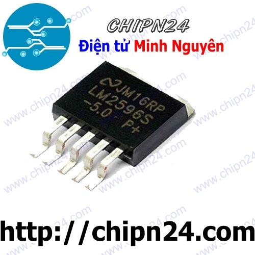 [2 con] (SOP) IC Dán LM2596S-5V TO-263 (SMD) (LM2596S-5.0 LM2596 2596 Giảm áp 5V 3A)