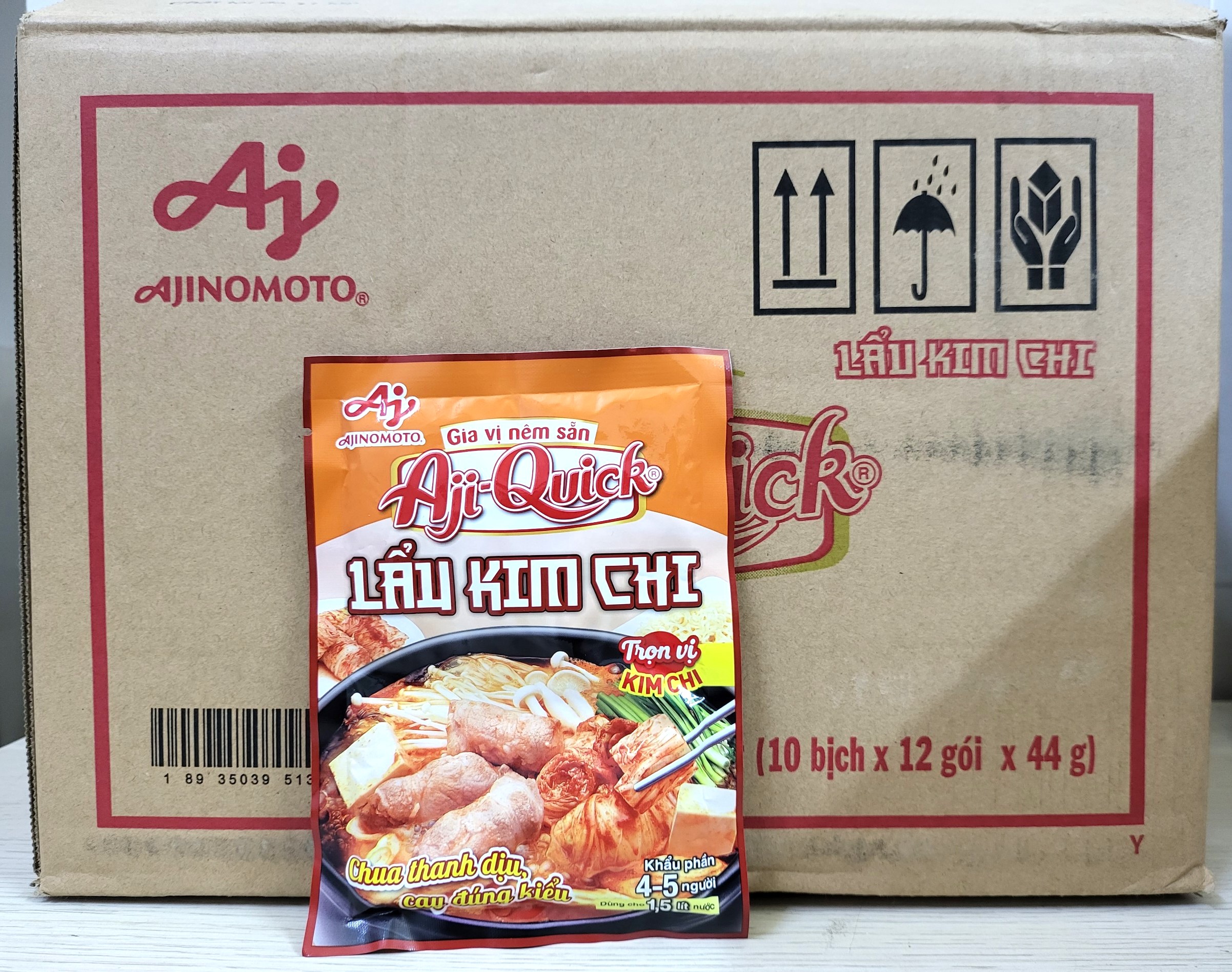 Lẩu kim chi aji quick ajinomoto kimchi hot pot seasoning
