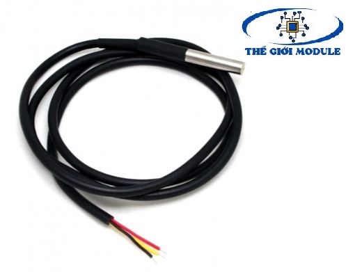 Soft wire DS18B20 temperature sensor 1 meter