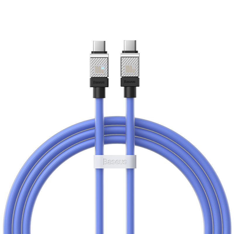 Cáp sạc nhanh baseus coolplay series fast charging data cable type-c to type-c 100w cakw