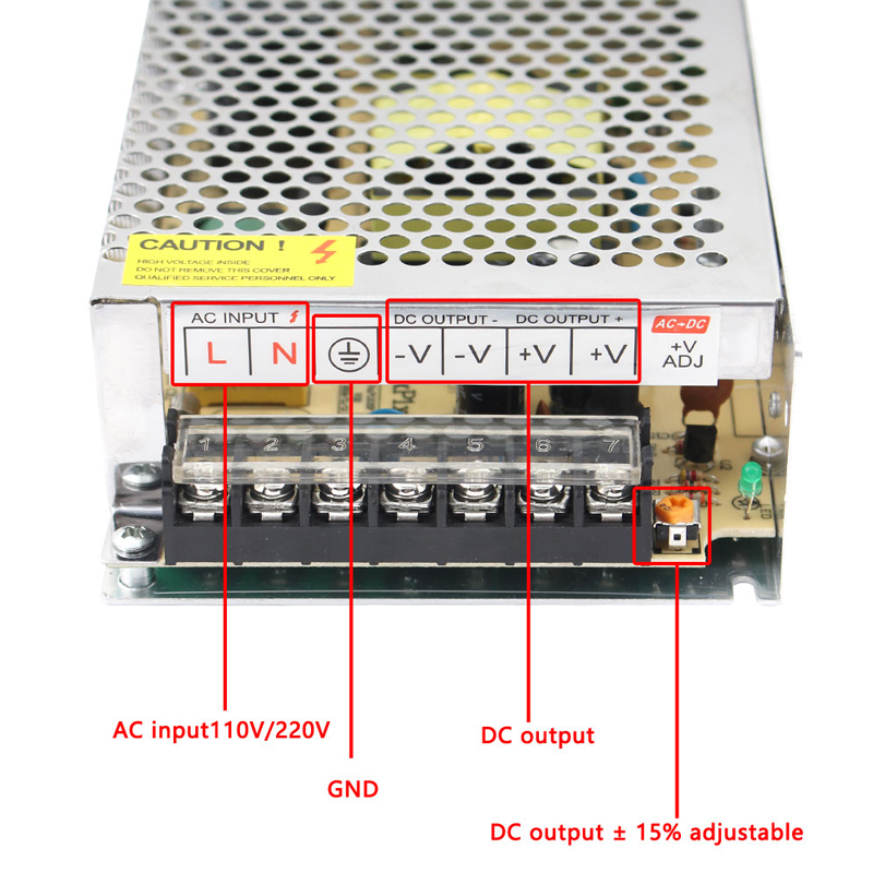 Nguồn tổ ong 12v 15A 180W