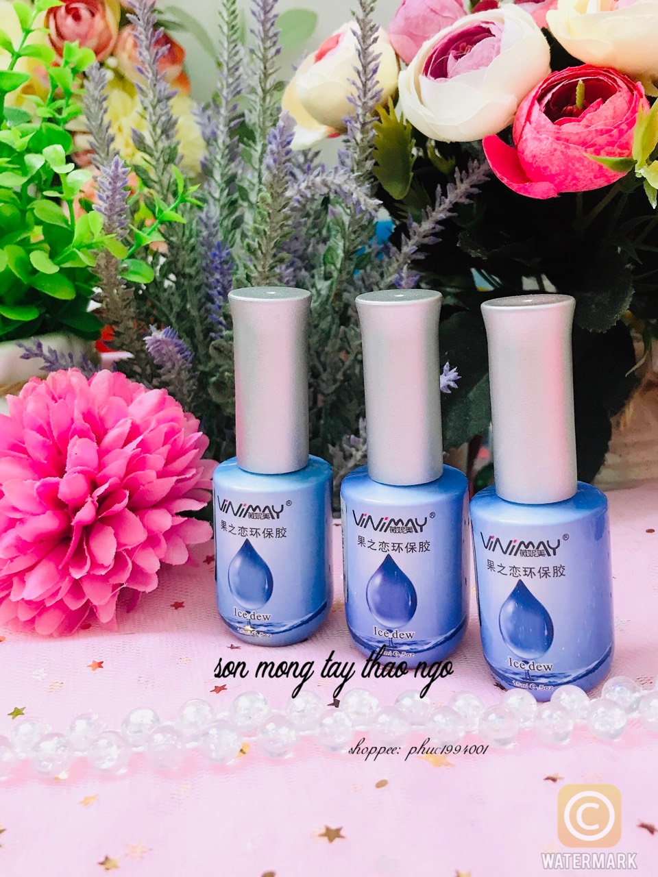 Vinimay Hàng Chính Hãng 15ml loại 1 ( Base, top, liên kết, kềm dầu, phá gel, giọt sương )