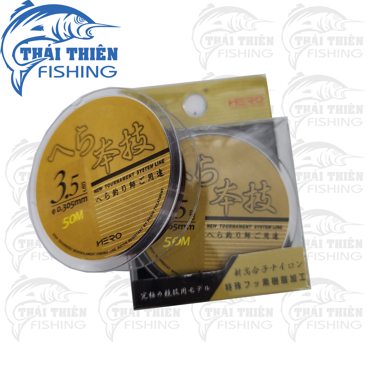 Dây Cước Câu Cá Hero Cuộn 50m