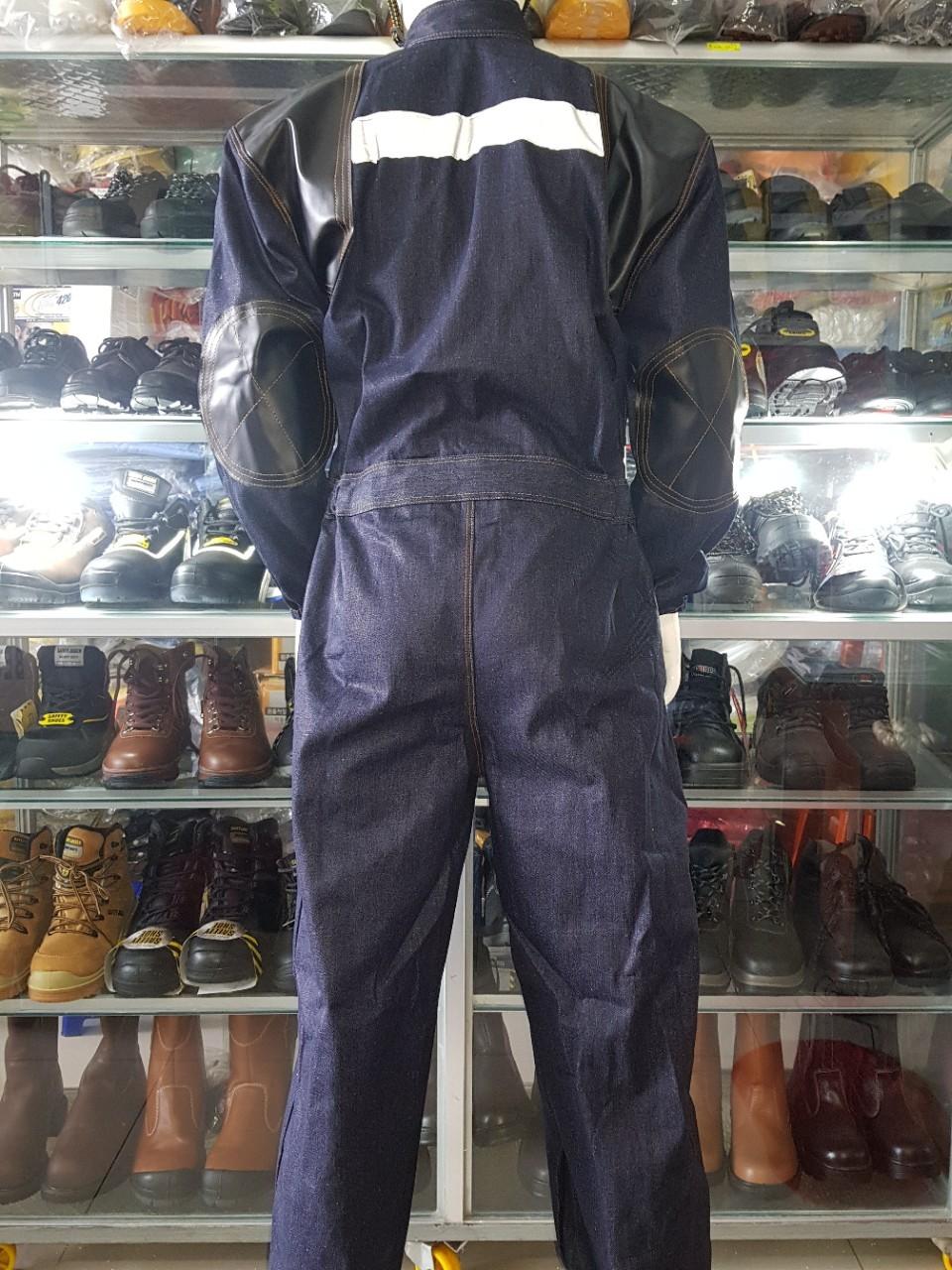 Quần áo liền vải Jean dành cho thợ bắn cát