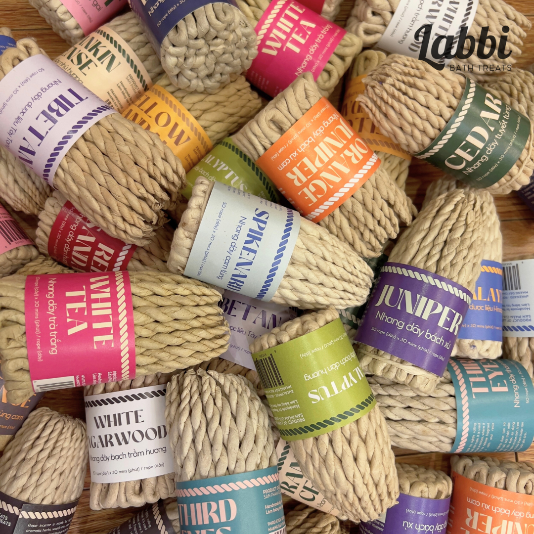 Nhang dây tuyết tùng CEDAR [Labbi] Rope Incense