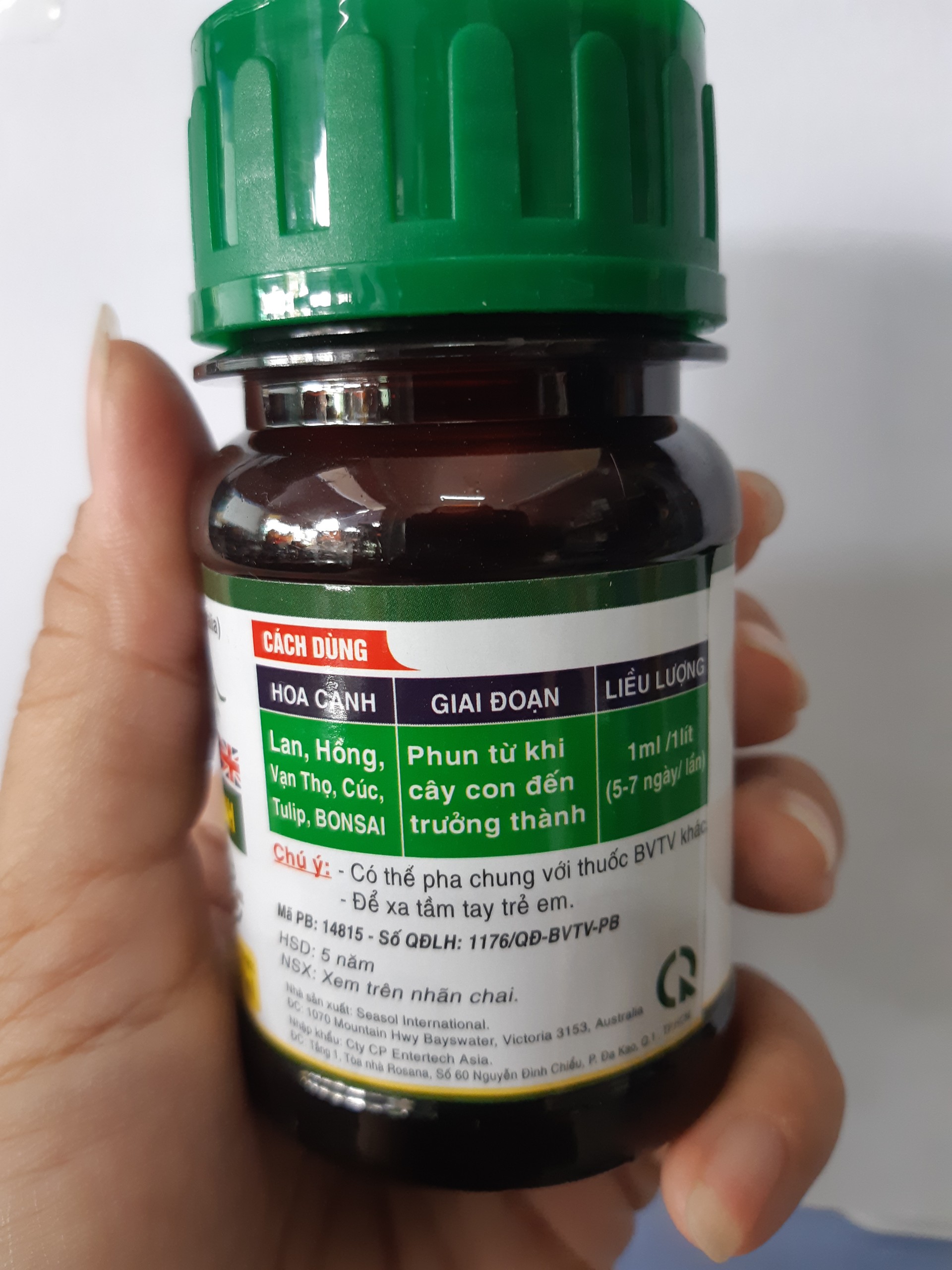 Phân bón hỗn hợp Ag Basics (#phanbon #caycanh #hoalan)