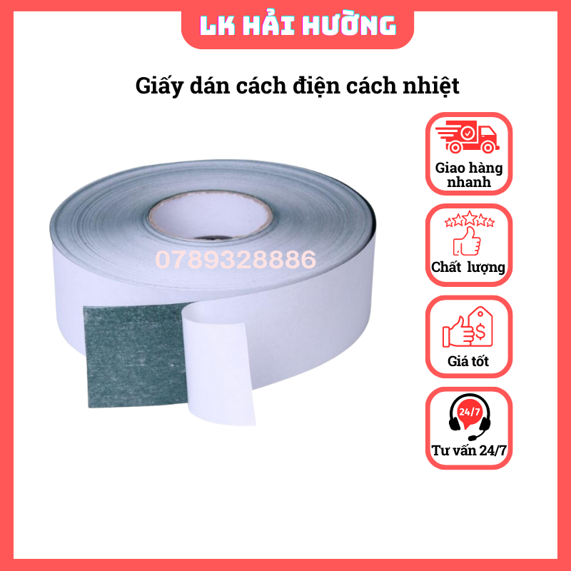Giấy dán cách điện cách nhiệt khối pin Li-on