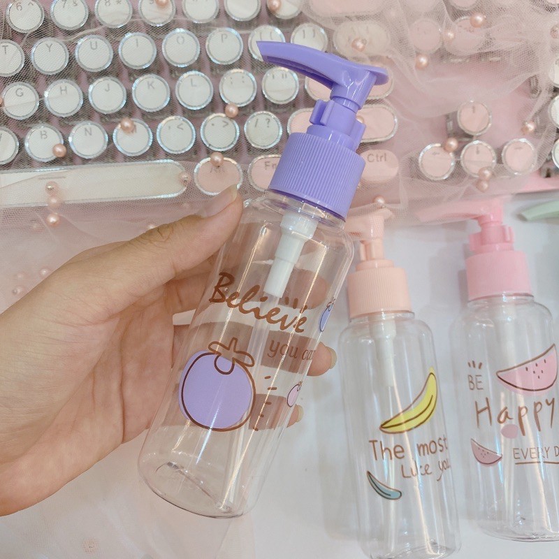 Cute multilayer travel mini cosmetic extract bottle (shiped random patterns)