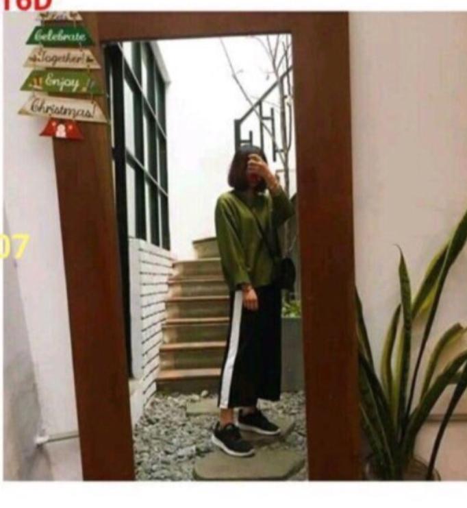 Quần ống rộng 1 sọc