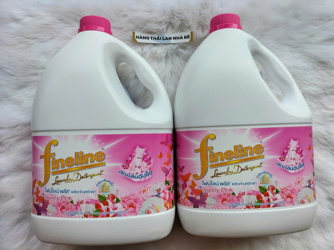 Nước giặt Fineline Thái Lan 3000ml ( màu Hồng)