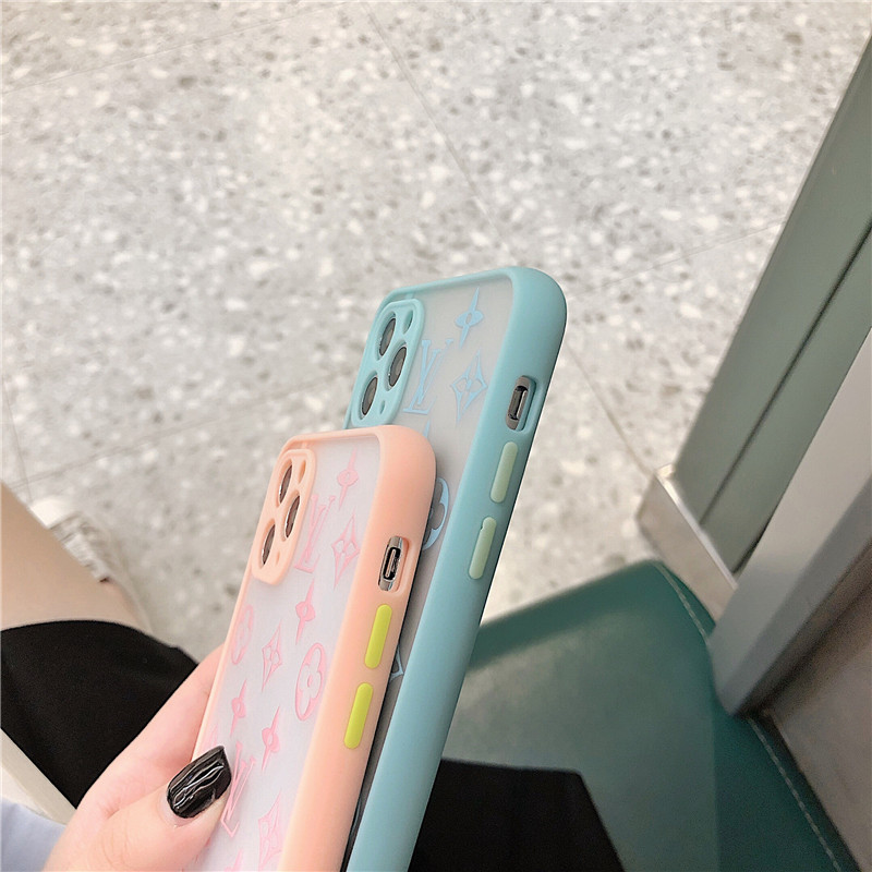 Ốp Lưng Nhám Chống Sock Va Đập Bảo Vệ Camera LV