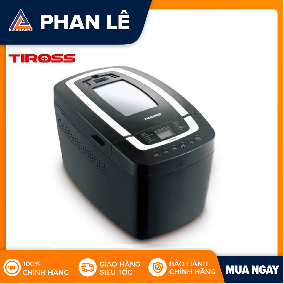 [Trả góp 0%]Máy làm bánh mỳ Tiross TS8230