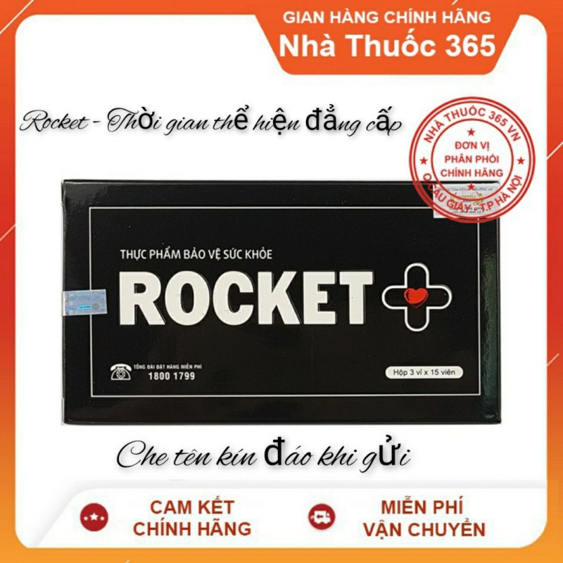Rocket Plus Thái Dương - Rocket+ Tăng Cường Sinh Lý Nam giới Sao Thái Dương, AT Boutique Cute nhập khẩu