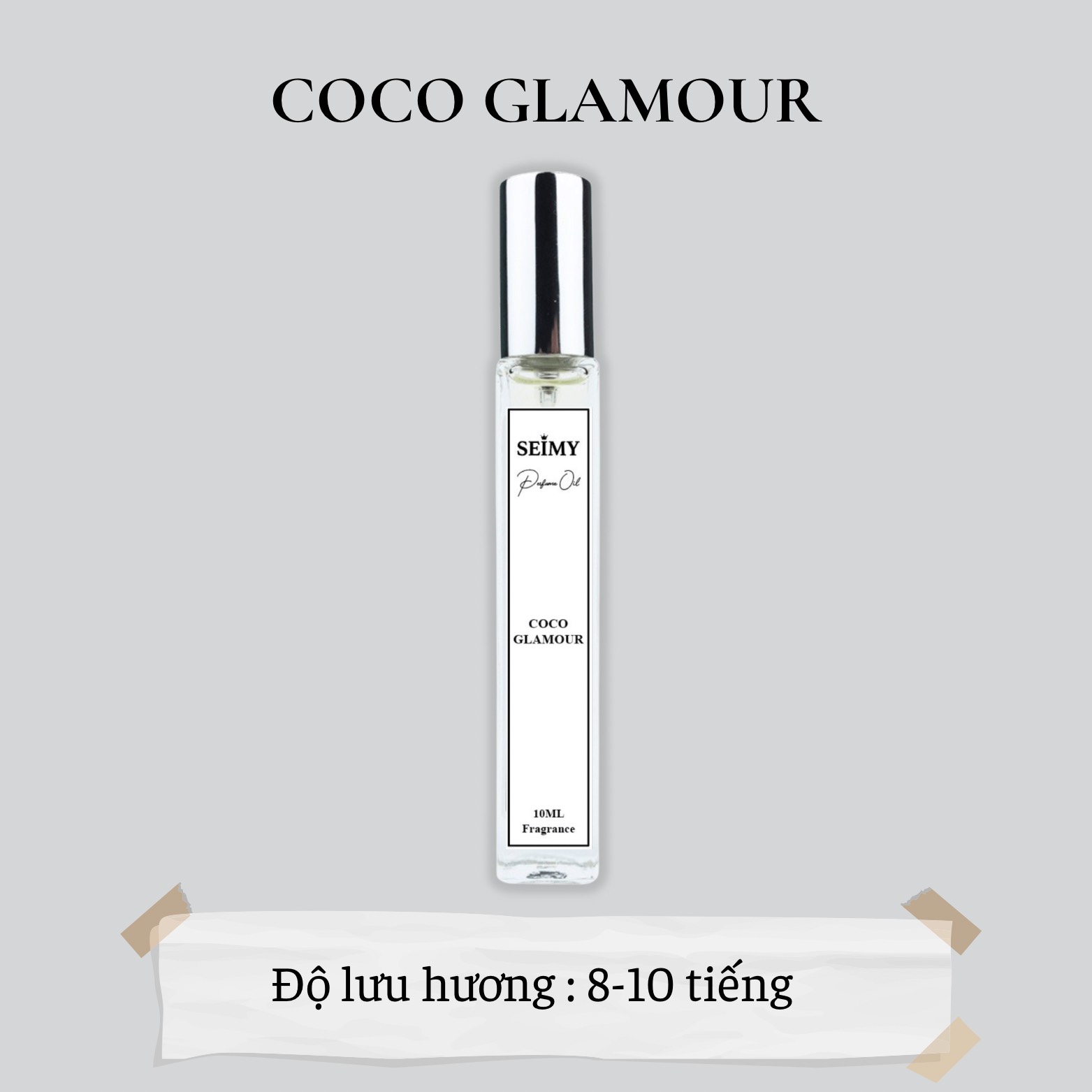Tinh Dầu Nước Hoa SEIMY Coco Glamour 10ml