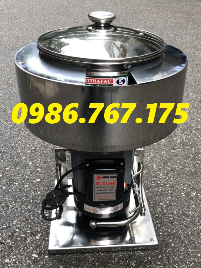Máy Xay Giò Chả Có Bao Đá, mỗi lần xay được 2kg, xay nhiều để làm giò chả bán ngày Tết