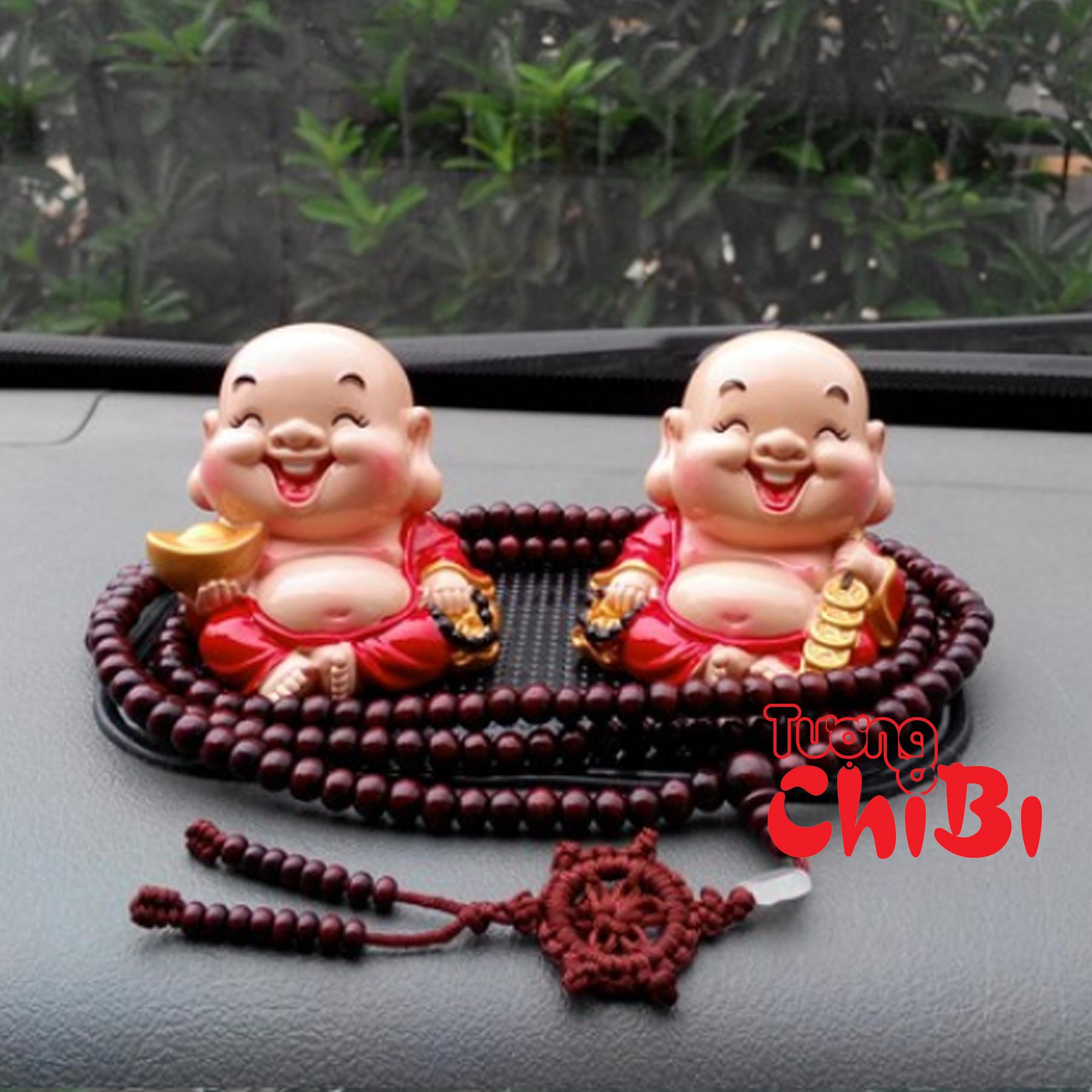 [HCM]TƯỢNG CHIBI DI LẶC 6CM - Cầm thỏi vàng