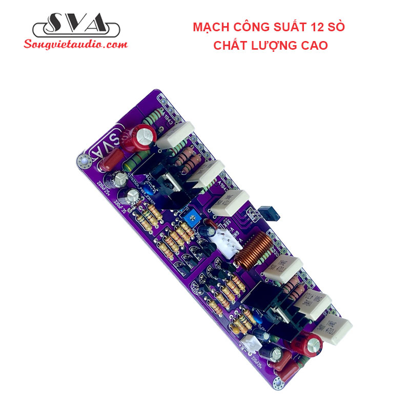MẠCH CÔNG SUẤT 12 SÒ (2 KÊNH) - 1 CẶP