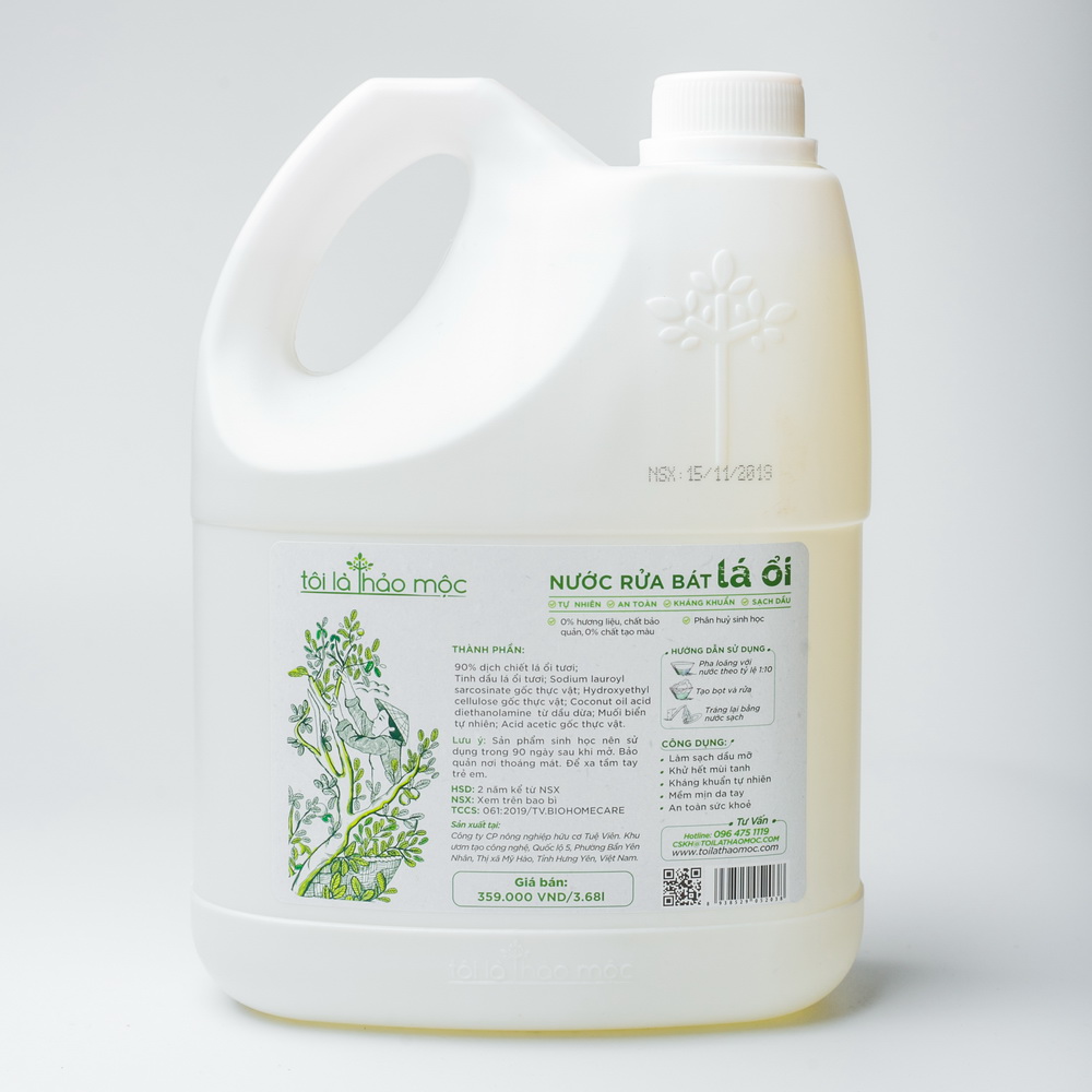 Nước rửa chén (bát) lá ổi Tôi Là Thảo Mộc 3.68L