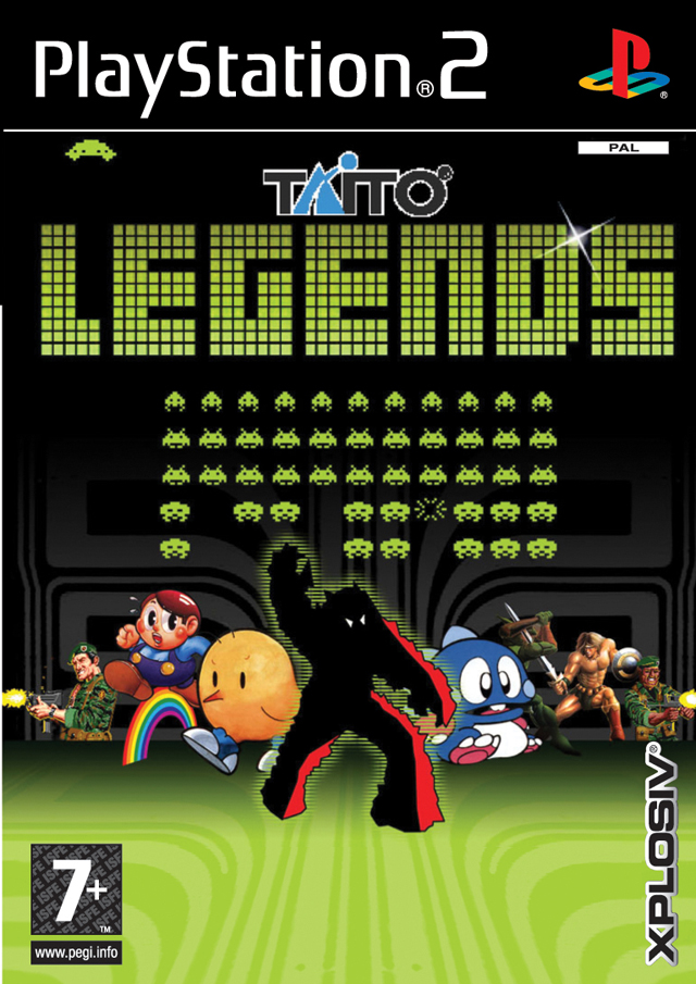 [HCM]game ps2 taito legends ( game tổng hợp nhiều trò đi cảnh ngang nhiều thể loại )
