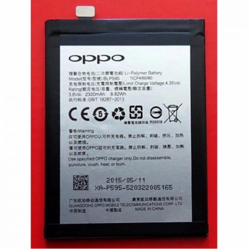 Pin zin Oppo R7 / R7 lite (BLP595) bảo hành đổi mới