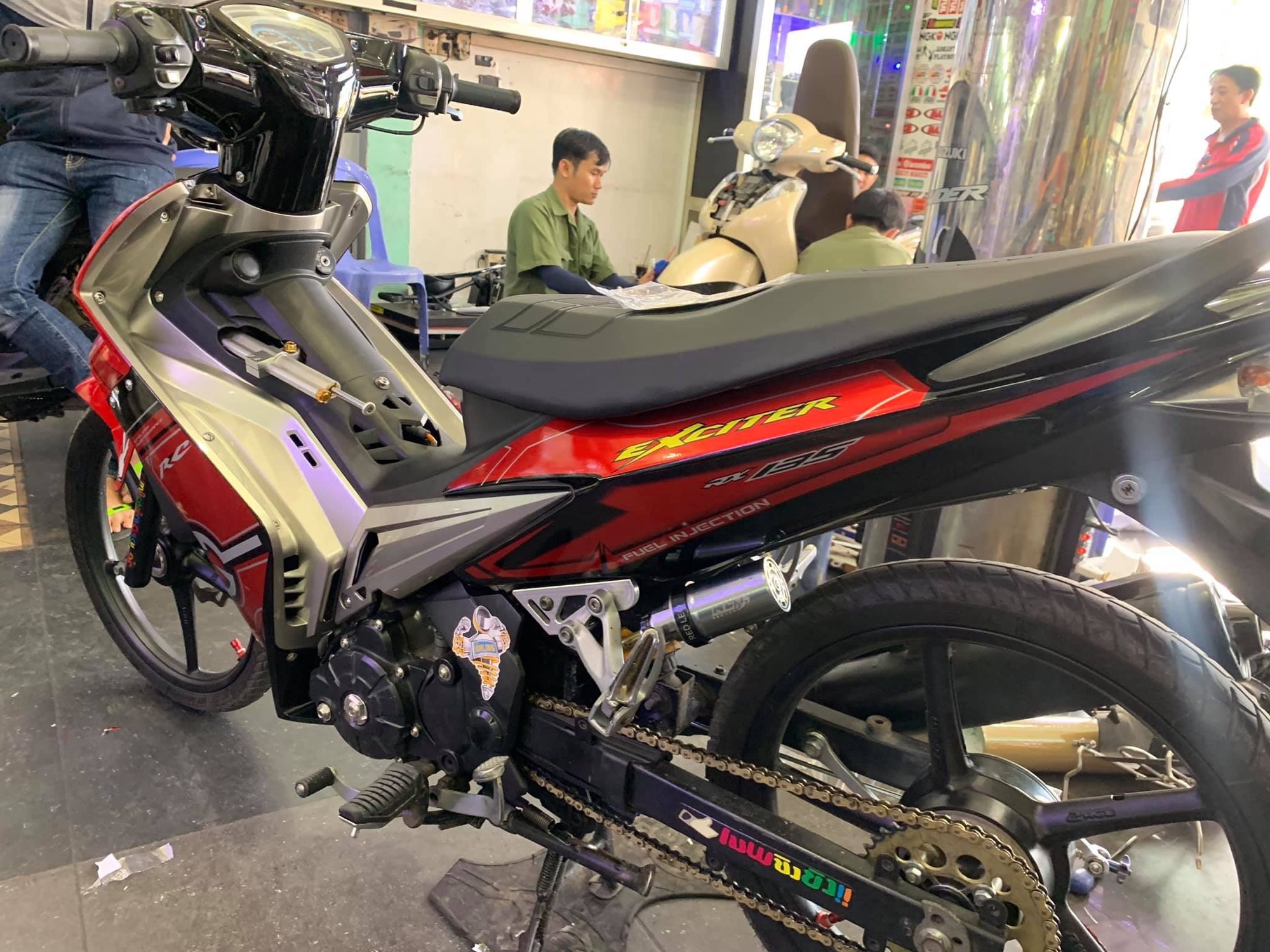 Tem rời ex 2010 Rc đỏ đen