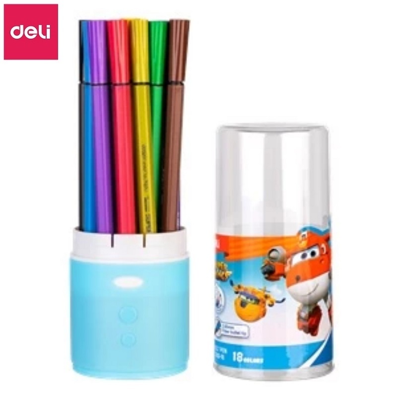 Bút dạ màu nước supre wing ec150 - bút dạ deli c150 12/18/24/36 màu