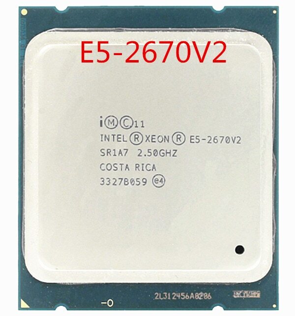 Intel Xeon E5-2670v2 10 lõi 20 luồng - BH 12 THÁNG