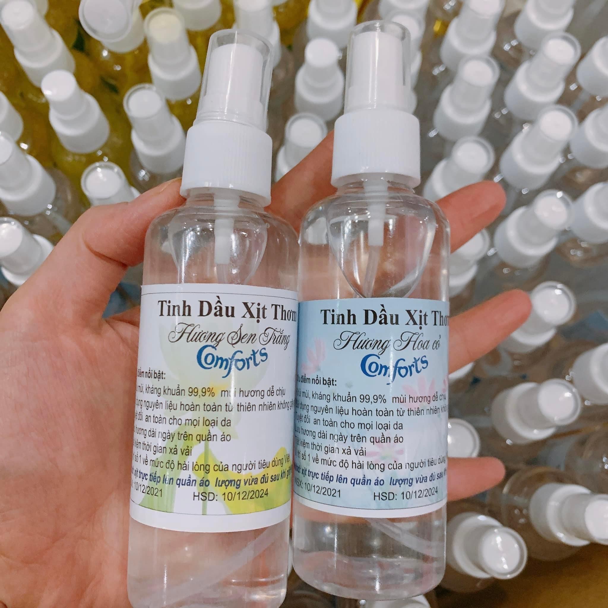 Xịt Xả Vải Khô Comfort
