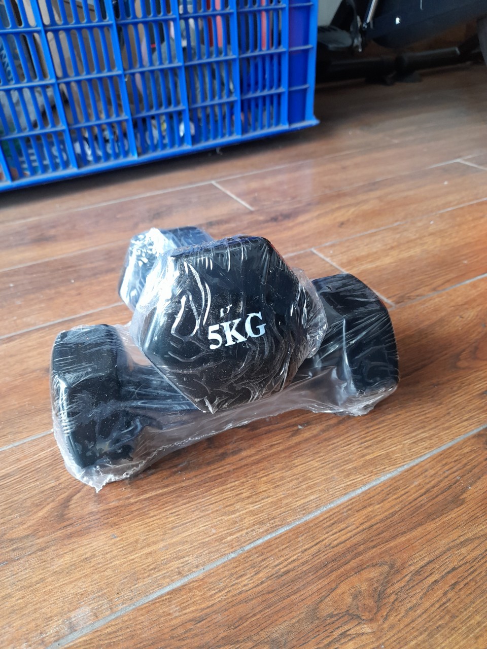 Tạ tay bọc cao su loại 5kg 1 quả