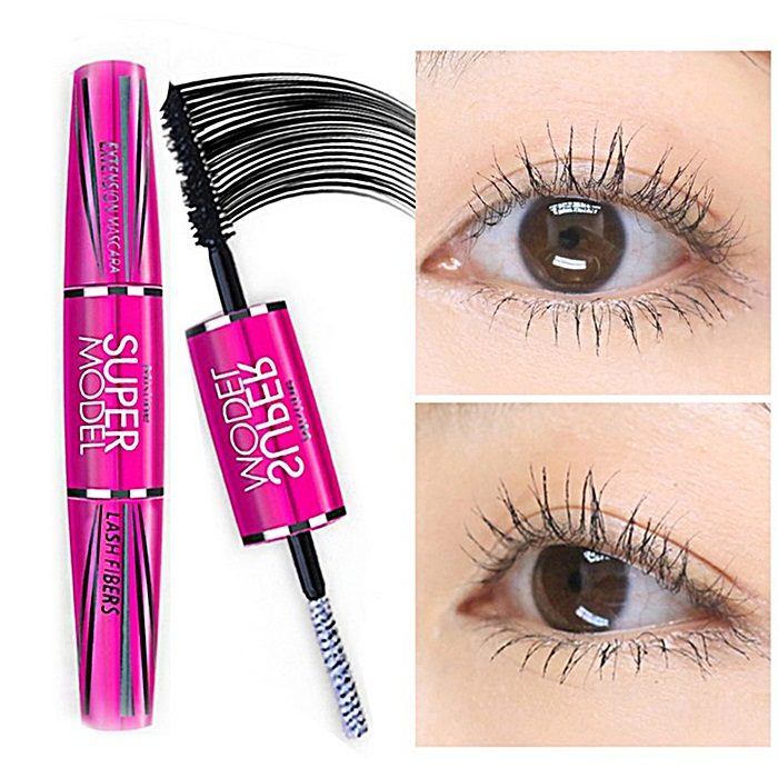 Mascara 2 đầu Mistine Super Model Siêu Dày và Cong Mi - 5.5g -Thái Lan