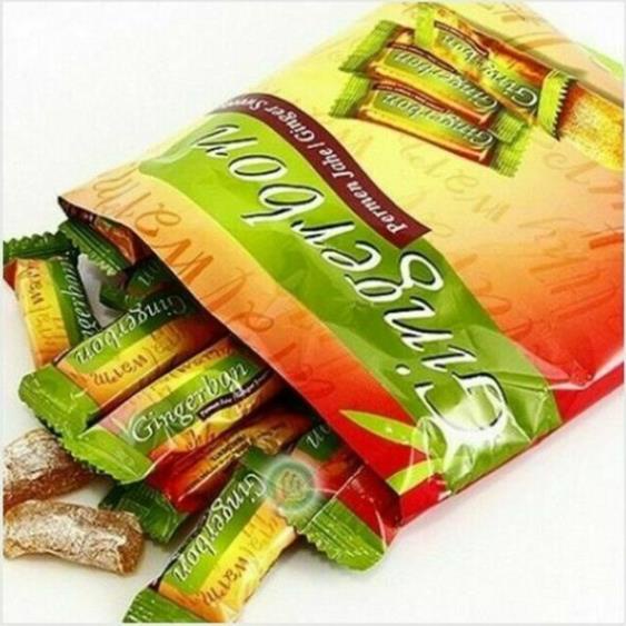 Kẹo Gừng Dẻo GINGERBON 125gr 2 vị