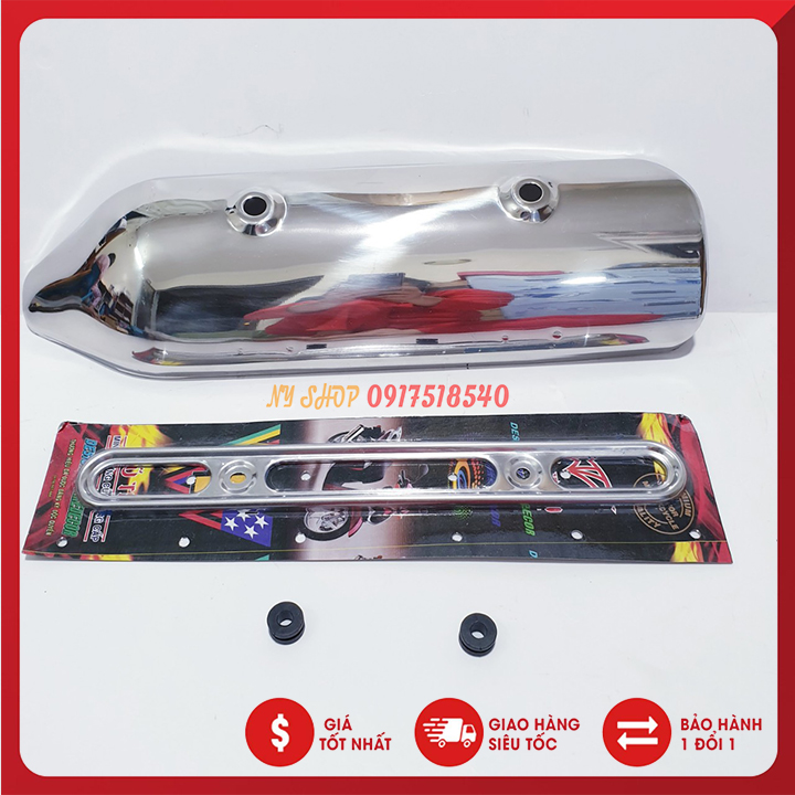 ỐP PÔ INOX SH Ý GẮN Sh VIỆT 2012-2016 (INOX 304)