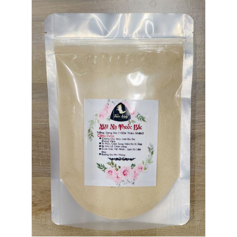 Bột Mặt Nạ Lá Trà Xanh, Yến Mạch Handmade