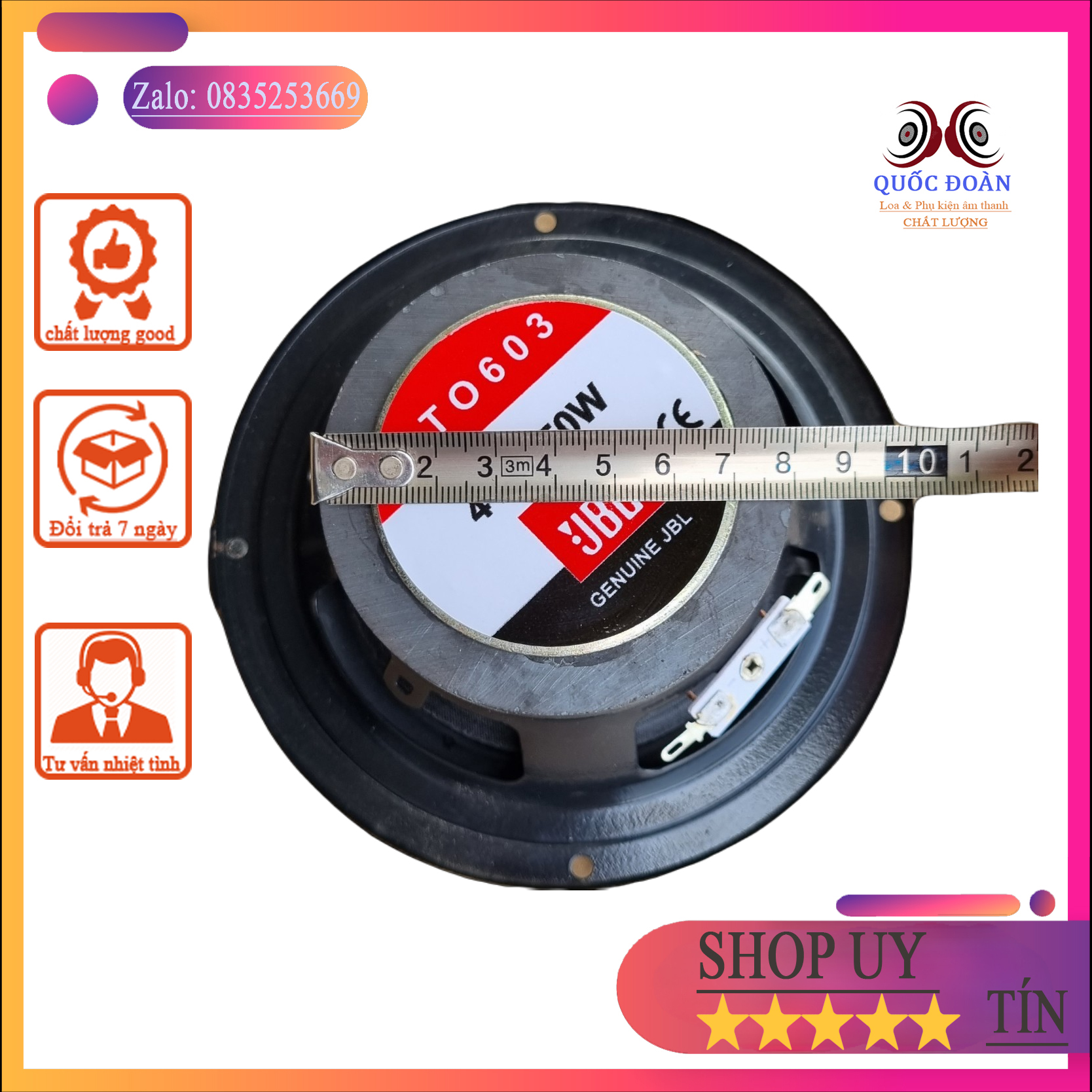 Bass loa JBL 12cm từ 8cm coil 1.9cm(1 chiếc)